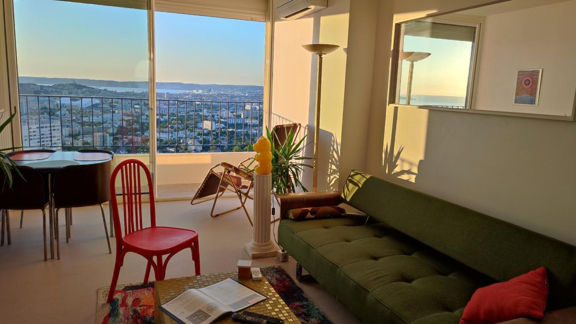 Panoramic View Of Marseille For Two Marselha Exterior foto